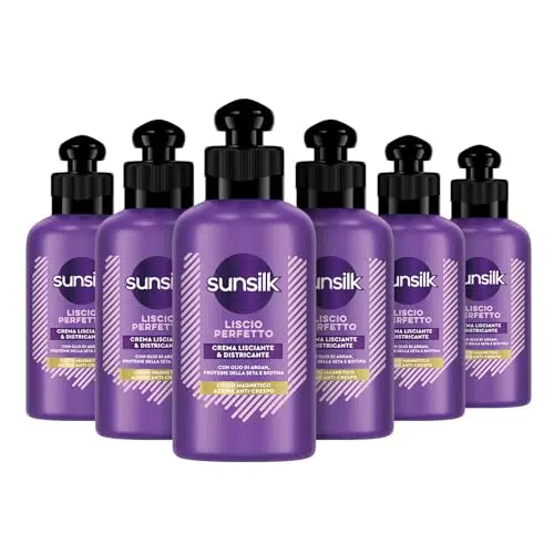 Sunsilk Crema Districante Liscio Perfetto - Senza Risciacquo con Olio di Argan