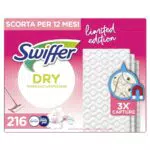 Swiffer Panni Catturapolvere Microfibra, Ideali per Pavimenti e Peli di Animali