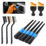 Swoueko Spazzola per Lavaggio Auto e Moto - Kit di Pulizia Detailing
