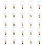 Taruor Lampadine G40 LED al Tungsteno 7W E12 per Decorazione Esterni e Feste