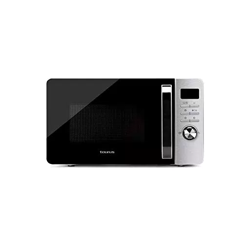 Taurus Fastwave 23L - Microonde Digitale 800 W con Grill e Modalità Eco