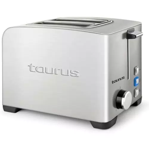 Taurus Tostapane Mytoast II Legend 900W con 7 Livelli di Tostatura e Funzioni Extra