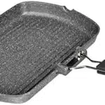 Tognana Grill Rettangolare con Manico Pieghevole Mythos in Alluminio