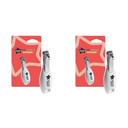 Tommee Tippee Forbicine per Unghie Neonati con Bordo Arrotondato e Manico Ergonomico