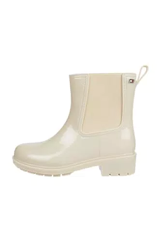 Tommy Hilfiger Stivali in Gomma Antiscivolo Flag Rainboot per Donna