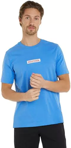 Tommy Hilfiger T-shirt Maniche Corte Uomo Scollo Rotondo
