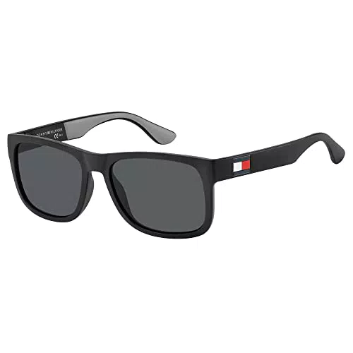 Tommy Hilfiger TH 1556/S, Occhiali da Sole Uomo, Nero