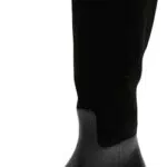 Tommy Hilfiger TH Stud Leather Mix Long Boot - Stivali Alti Donna