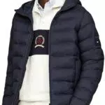 Tommy Hilfiger Giacca Trapuntata Mid Weight con Cappuccio per Uomo