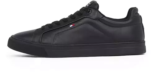 Tommy Hilfiger Sneakers Court Icon Flag Essential in Pelle per Uomo