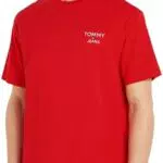 Tommy Jeans T-shirt Maniche Corte Uomo Scollo Rotondo