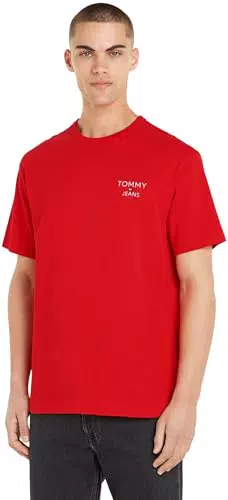 Tommy Jeans T-shirt Maniche Corte Uomo Scollo Rotondo