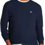 Tommy Jeans Maglietta Uomo Maniche Lunghe Regular Fit Scollo Rotondo