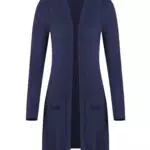 Totatuit Cardigan Donna Lungo Elegante Manica Lunga Traspirante per Primavera e Autunno