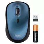 Trust Yvi+ Mouse Wireless Silenzioso con Design Sostenibile