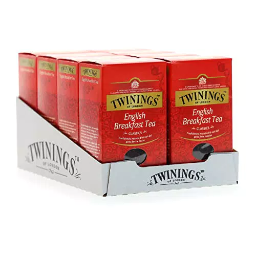 Twinings English Breakfast Tea - Classica Miscela di Tè Nero Corposo