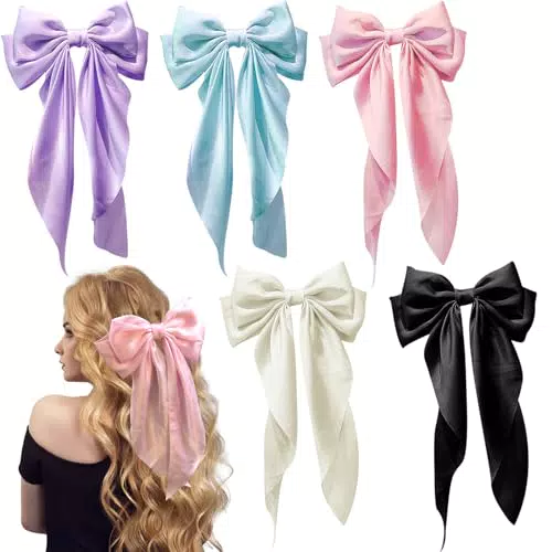 TYXHXTF Fermagli per Capelli con Fiocco Grande - Accessori per Donna e Ragazza