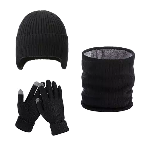 TYXHXTF Scaldacollo in Pile Unisex, Cappello Passamontagna per Attività Invernali