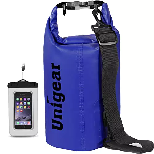 Unigear Borsa Impermeabile per Escursionismo, Kayak e Campeggio con Omaggio