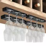 Vaisoeny Supporto per Bicchieri da Vino da Appendere - Organizer per Cucina