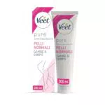 Veet Crema Depilatoria per Gambe, Corpo, Ascelle e Zona Bikini per Pelli Normali
