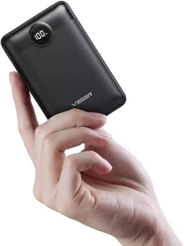 VEGER Power Bank 20000mAh Ricarica Rapida PD3.0 QC4.0 con Display LED