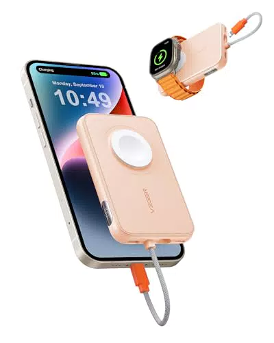 VEGER Power Bank 5000mAh 20W PD Ricarica Rapida con LED Display Digitale