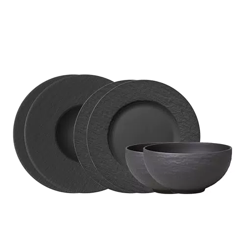 Villeroy & Boch Manufacture Starter Set in Porcellana Premium per Servizio Tavola