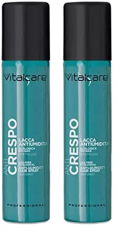 Vitalcare Lacca Anticrespo per Capelli Indisciplinati, Fissaggio Naturale
