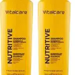 Vitalcare Shampoo Nutriente e Ristrutturante per Capelli Secchi e Spenti