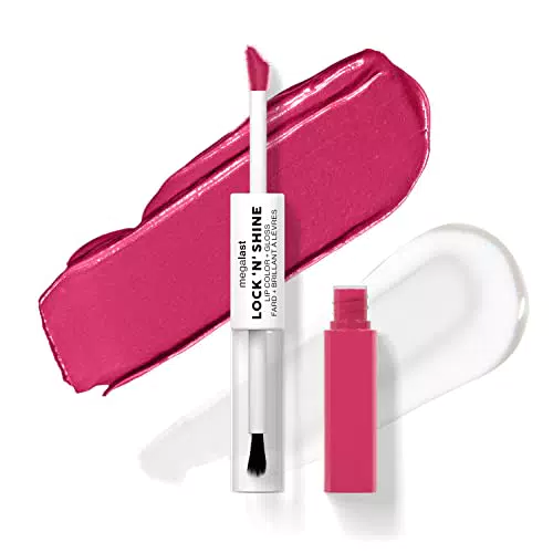 Wet n Wild Megalast Lock n' Shine, Dual-Ended Lip Color and Clear Gloss
