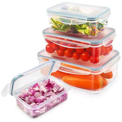 YASHE Contenitori Ermetici per Alimenti Senza BPA, a Prova di Perdite, Lavabili