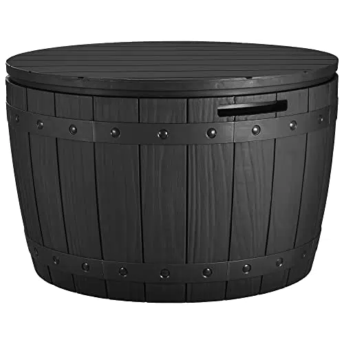 YITAHOME Baule da Giardino in Resina per Mobili e Attrezzi da Esterno