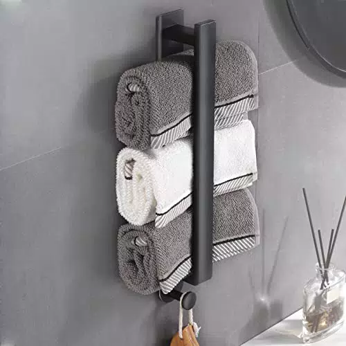 ZEYXINH Portasciugamani Autoadesivo Senza Foratura in Acciaio Inox 304