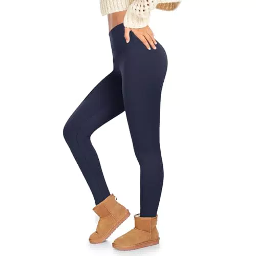 ACTINPUT Leggings Termici Donna a Vita Alta per Corsa, Escursionismo e Yoga