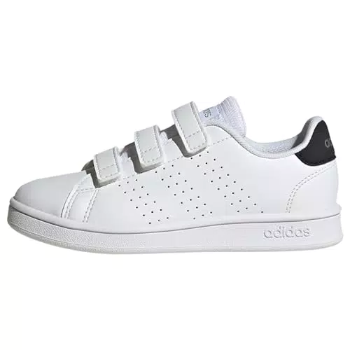 adidas Advantage Court Lifestyle Hook-and-loop, Shoes - Low Unisex - Bambini e ragazzi