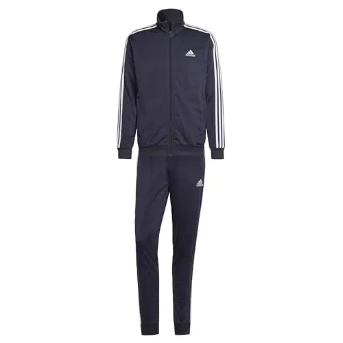 Adidas Basic 3-Stripes Tricot Track Suit Uomo