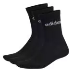 Adidas Linear Crew Calzini Cushioned Unisex per Bambini e Ragazzi