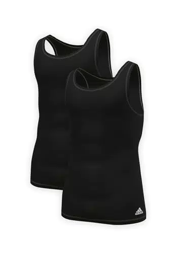Adidas Multipack Tank Top Maglie Termiche per Uomo e Donna