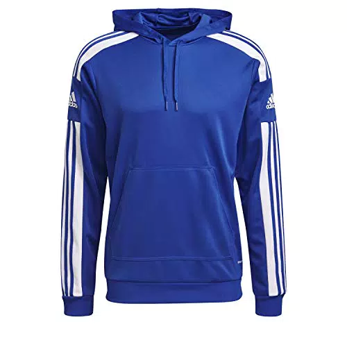 Adidas Squadra 21 Hoodie - Felpa Sportiva con Cappuccio per Uomo