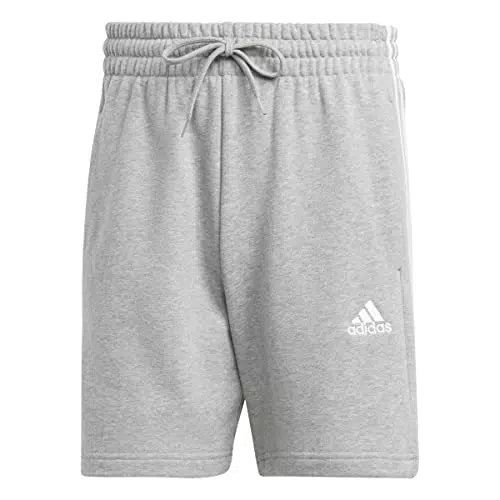 adidas Essentials French Terry 3-Stripes Shorts Uomo