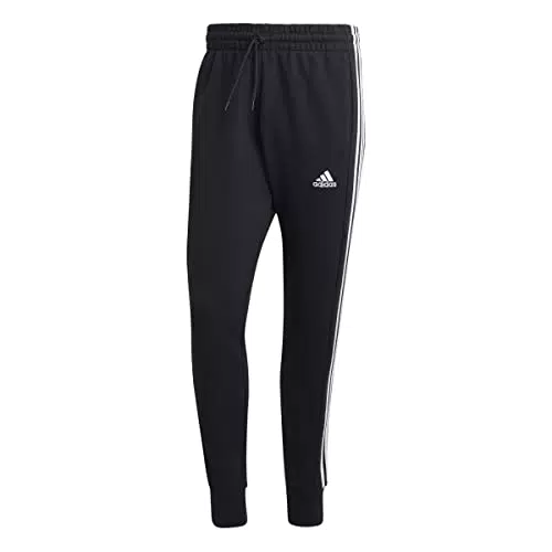 adidas Essentials French Terry Tapered Cuff 3-Stripes Pants