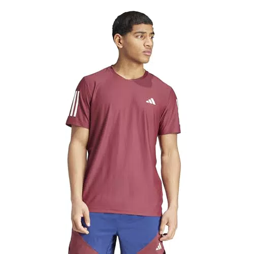 Adidas Own The Run Tee per Uomo - T-Shirt Sportiva Comfort e Stile