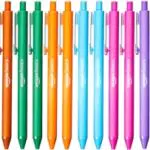 Amazon Basics Penna a sfera a scatto - Confezione 24 pezzi
