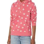 Amazon Essentials Disney Star Wars, Princess Felpe con Cappuccio Foderate in Pile Donna