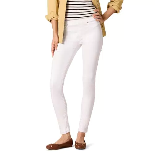 Amazon Essentials Jeggings Pull-On Elasticizzati A Vita Media Donna