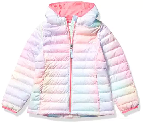Amazon Essentials Piumino Leggero con Cappuccio Impermeabile e Ripiegabile Bambine e Ragazze