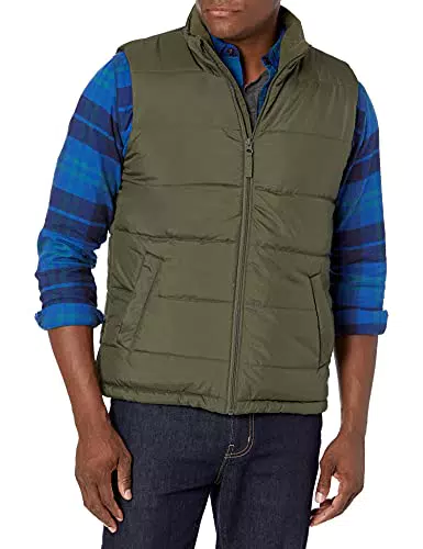 Amazon Essentials Piumino Smanicato Uomo di Medio Spessore