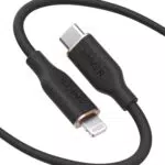 Anker Cavo Lightning PowerLine III Flow MFi per iPhone e AirPods Pro