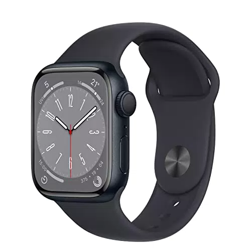 Apple Watch Series 8 GPS - Cassa in Alluminio con Cinturino Sport (Ricondizionato)